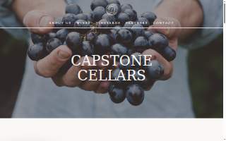 Capstone Cellars website