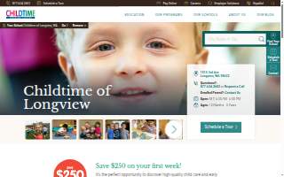 Childtime of Longview website