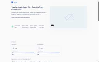 Columbia Tree Professionals LLC website