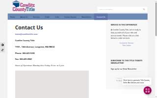 Cowlitz County Title Co website