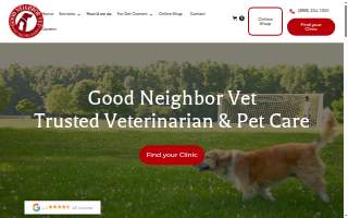 Good Neighbor Vet of Longview website