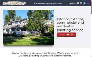 Kinder Painting website