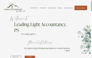 Leading Light Accountancy, PS website