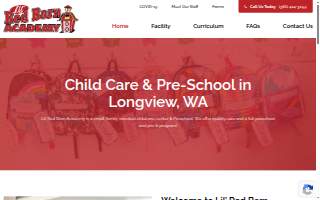 Lil' Red Barn Academy website