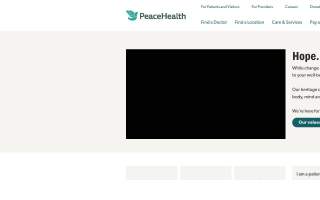 PeaceHealth Longview Dermatology Clinic website