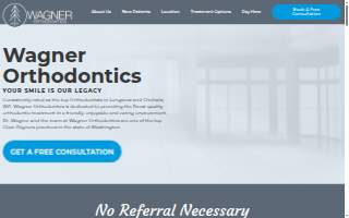 Wagner Orthodontics website