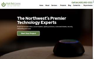 High-Tech Living, LLC website