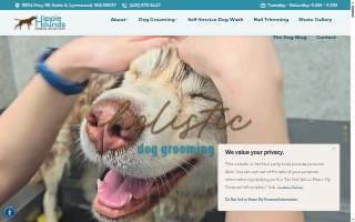 Hippie Hounds Grooming & Self Wash of Lynnwood website