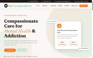 New Era Mental Health PLLC website