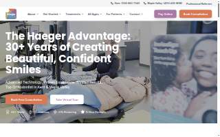Haeger Orthodontics - Maple Valley WA website