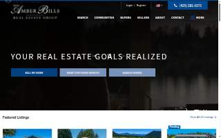 The Amber Bills Real Estate Group website