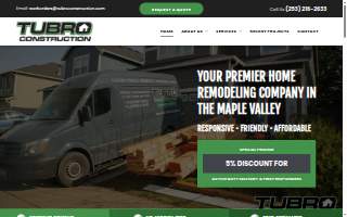 Tubro Construction website