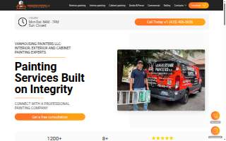Vanhousing Painters of Maple Valley website