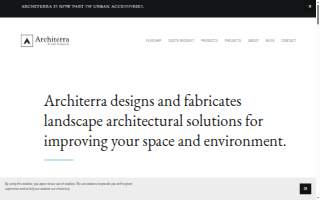 Architerra Designs website
