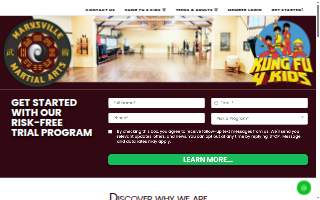 Marysville Martial Arts website