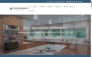 VanderBeken Remodel website