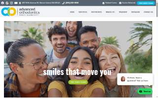 Advanced Orthodontics: Mercer Island website