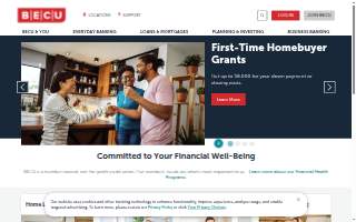 BECU credit union of Bellevue website