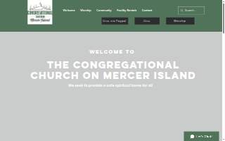 Congregational Church on Mercer Island website