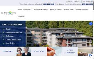 Covenant Living at the Shores website