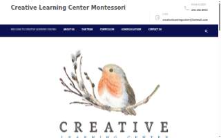 Creative Learning Center website