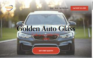 Golden Auto Glass Services of Mercer Island website