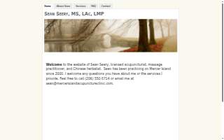 Mercer Island Acupuncture Clinic website