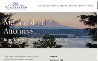 Scarff Law Firm, PLLC website