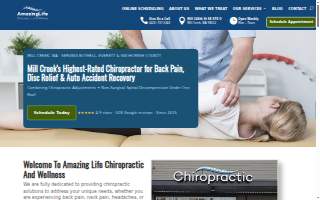 Amazing Life Chiropractic and Wellness website
