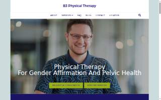 B3 Physical Therapy website
