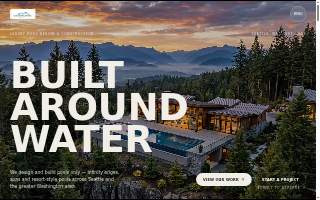 Cascade Poolworks website