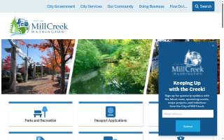 City of Mill Creek website