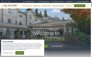 Cogir of Mill Creek website
