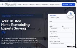 JVB Contractors LLC website