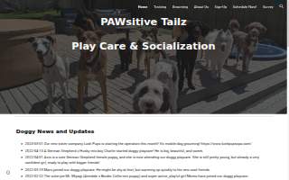 PAWsitive Tailz website