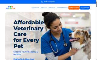 Petcare Hospital & Wellness Center, A Thrive Pet Healthcare Partner website
