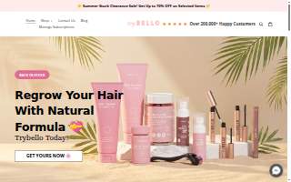 Bello Home Solutions LLC website