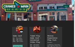 Cranes on Main website