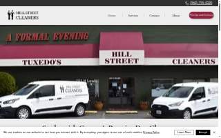 Hill Street Cleaners website