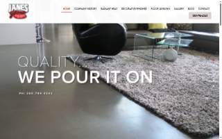 Janes Gypsum Floors Inc website