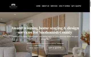 Maison Staging of Everett website