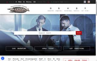 Millennium Motors website