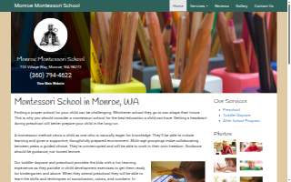 Monroe Montessori School website