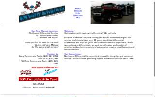 Northwest Differential website