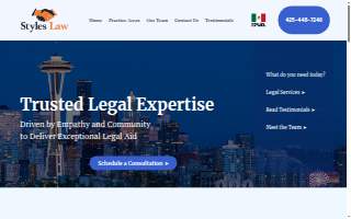 Styles Law of Monroe website