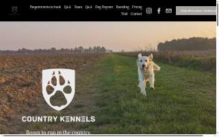 Country Kennels website