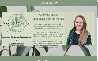 Moses Lake Tax website