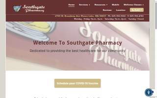 Southgate Pharmacy website