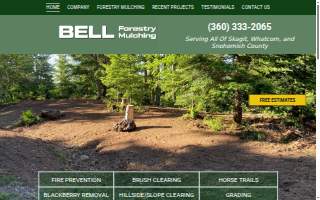 Bell Forestry Mulching website