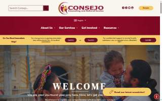 Consejo Counseling and Referral Service website